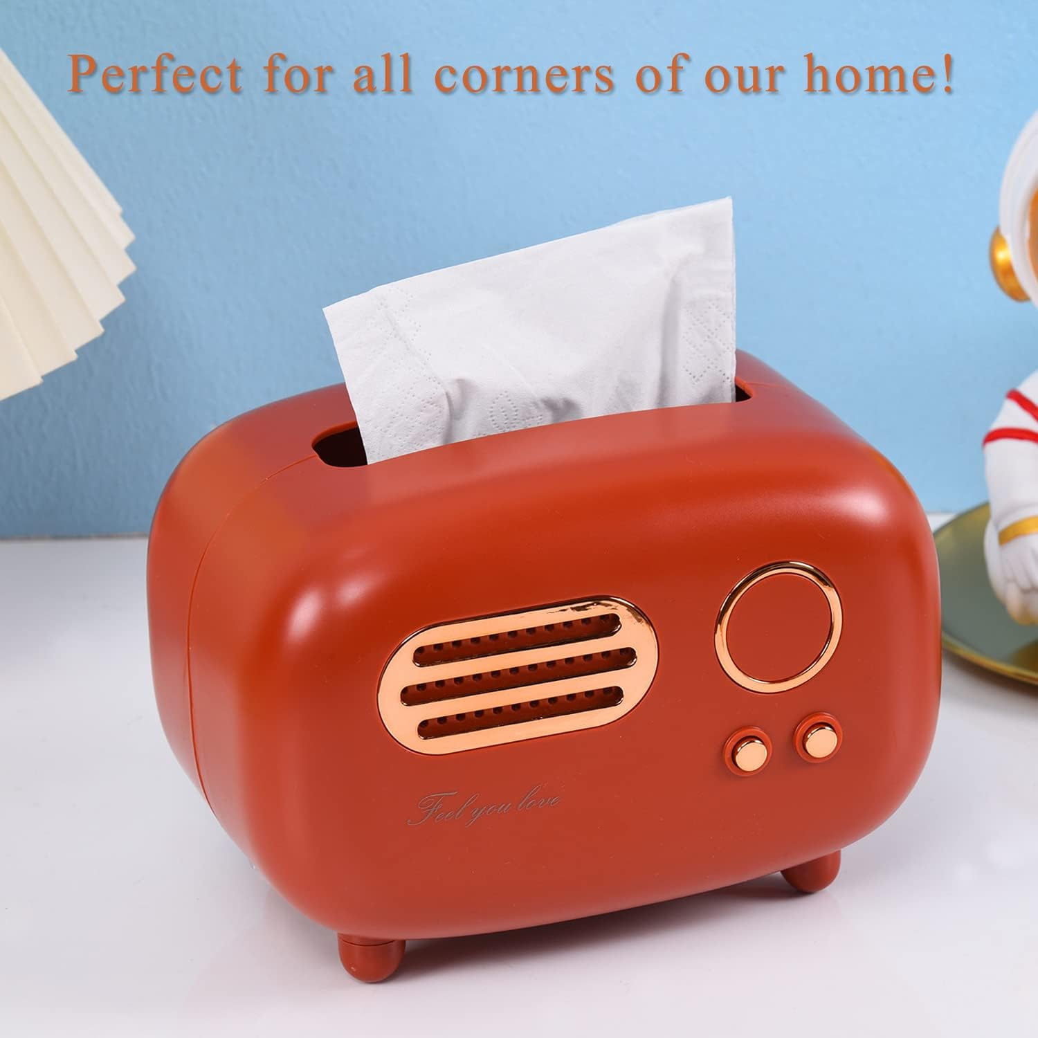 Tissue Cover Box, Bathroom Vanity Countertops, Cute Tissue Box for Bedroom & Bathroom Tissue Cover Box, Bathroom Vanity Countertops, Cute Tissue Box for Bedroom & Bathroom